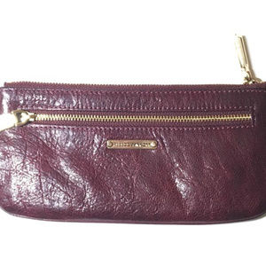 REBECCA MINKOOF "BENJAMINS" zipper pouch